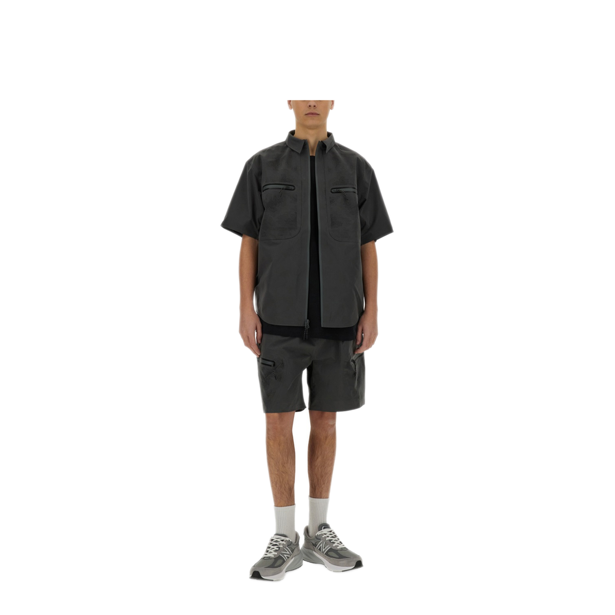 MAYFEYR - ALPHA INDUSTRIES - Laser Cut Short Sleeve Shirt - 756122747