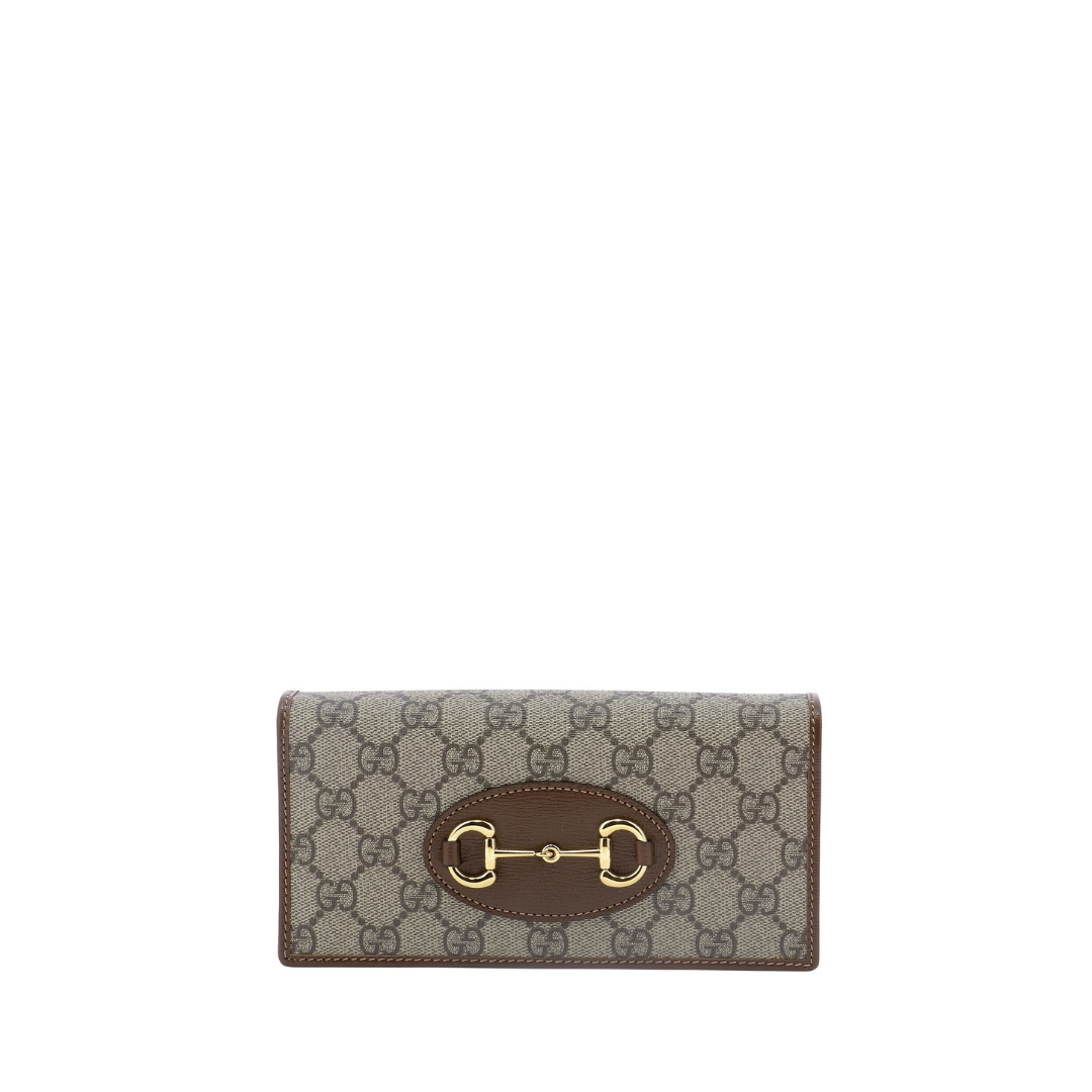 GG Supreme Wallet on Chain, Gold Hardware