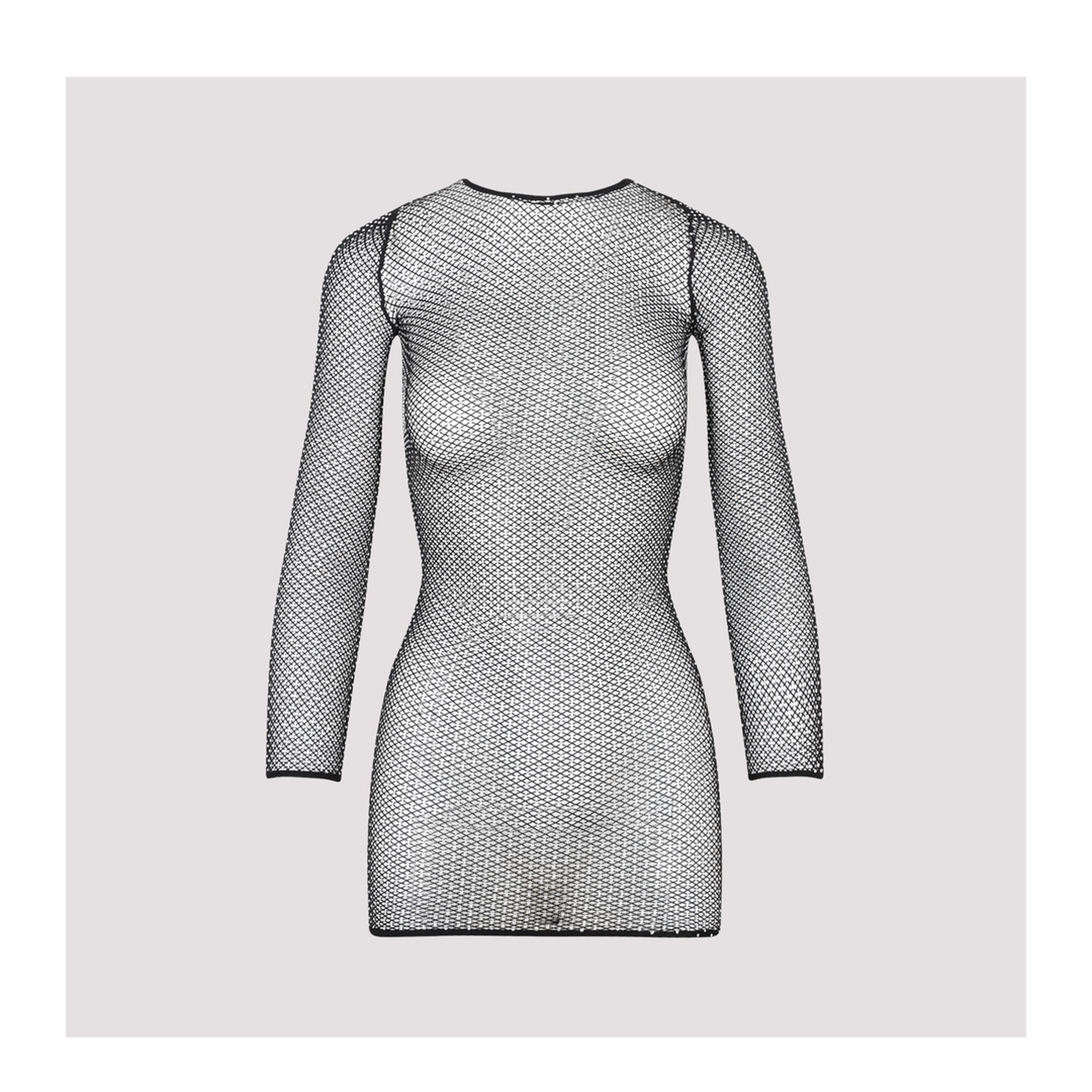 MAYFEYR - Balenciaga - Crystal Mesh Mini Top - 7486573D2B4