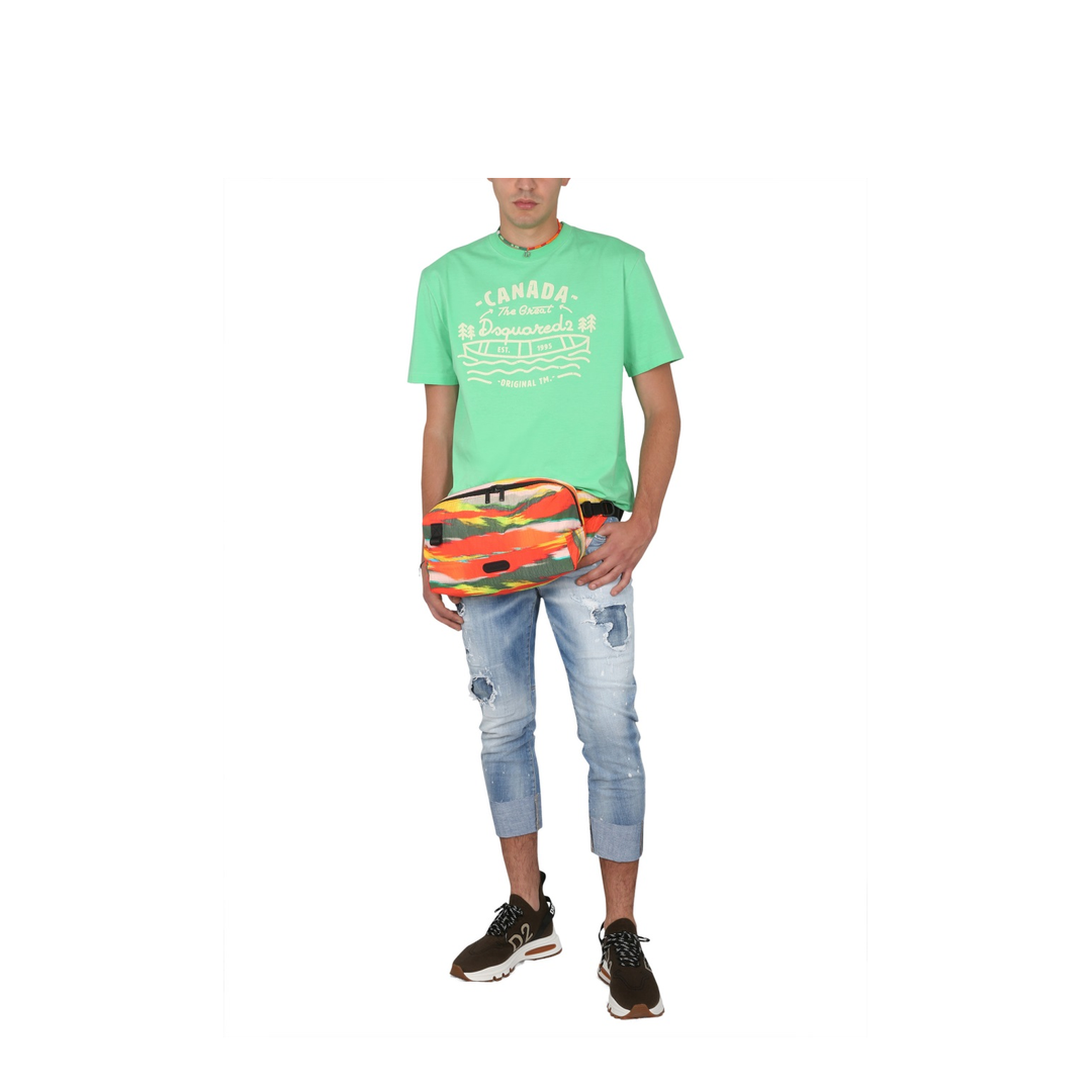 MAYFEYR - Dsquared2 - Logo Print T-Shirt - S74GD1185S22427603