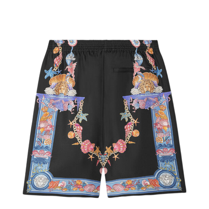 Coral Theatre Print Bermuda Shorts