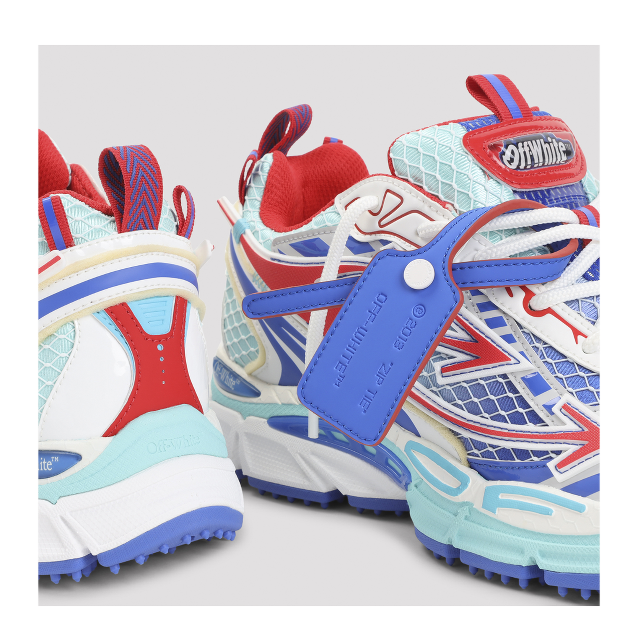 MAYFEYR - Off-White - Be Right Back Net Sneakers - M295S6F004