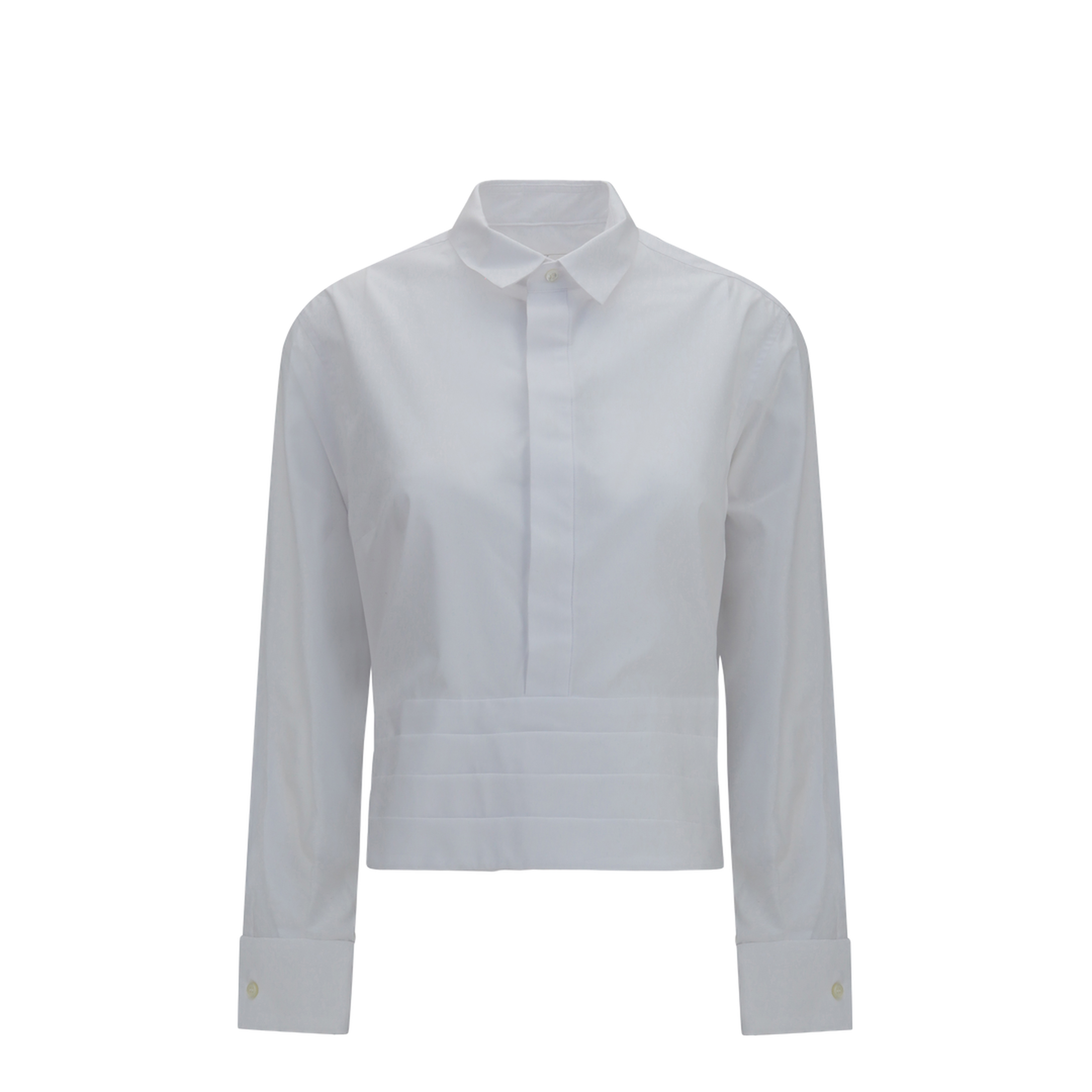 MAYFEYR - Sacai - Cotton Poplin Shirt With Belt - 2608667