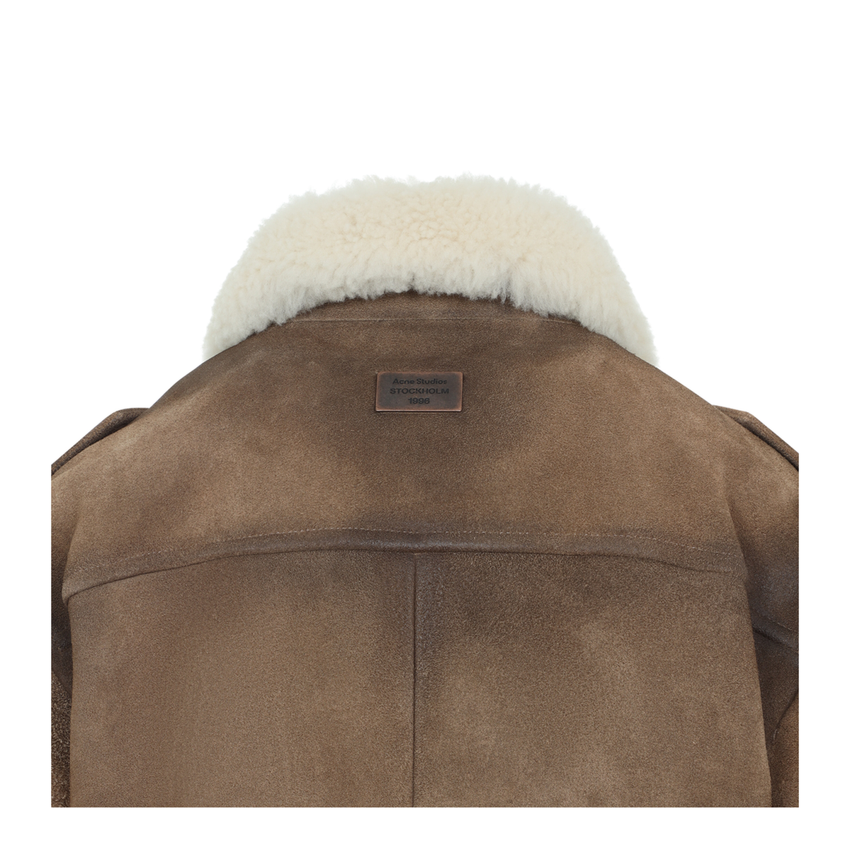 MAYFEYR - Acne Studios - Camel Brown Leather Bomber Jacket - A70233640