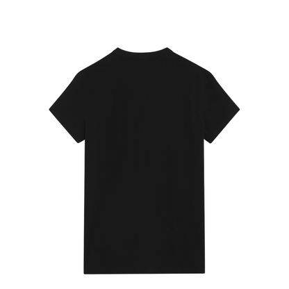 MAYFEYR - Dolce & Gabbana - Black T-Shirt With Logo Embroidery - G8SX0ZG7PIYN0000