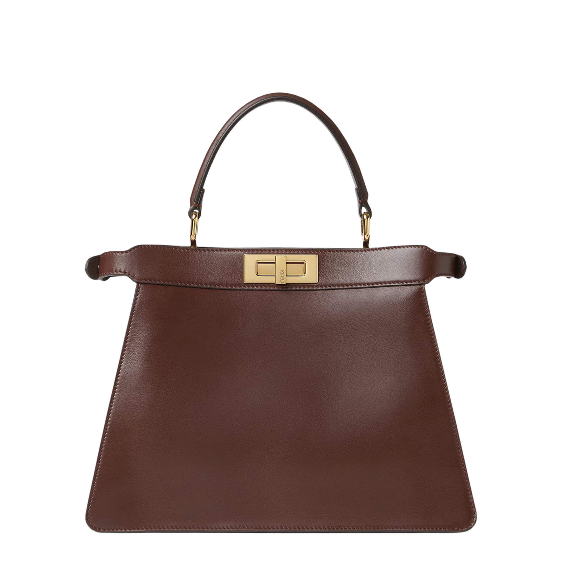 Peekaboo ISeeU Medium Brown with Purple Sequins