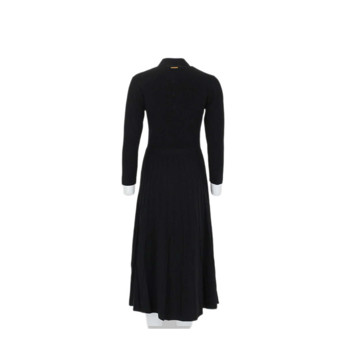 MAYFEYR - MICHAEL BY MICHAEL KORS - Fitted Black Stretch Polo Dress - MT683J3BFD001BLACK