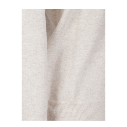 Logo Crewneck Sweater White