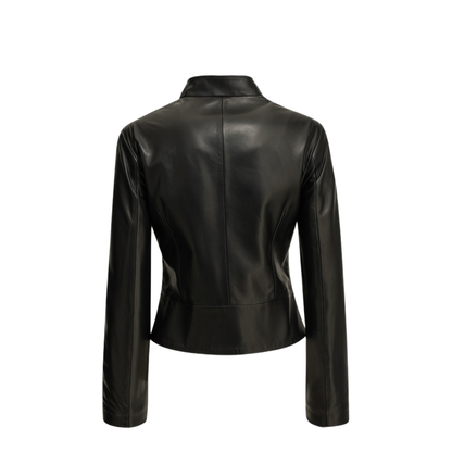 MAYFEYR - Semper - Leather Jacket - WMNLTHRACERNERO
