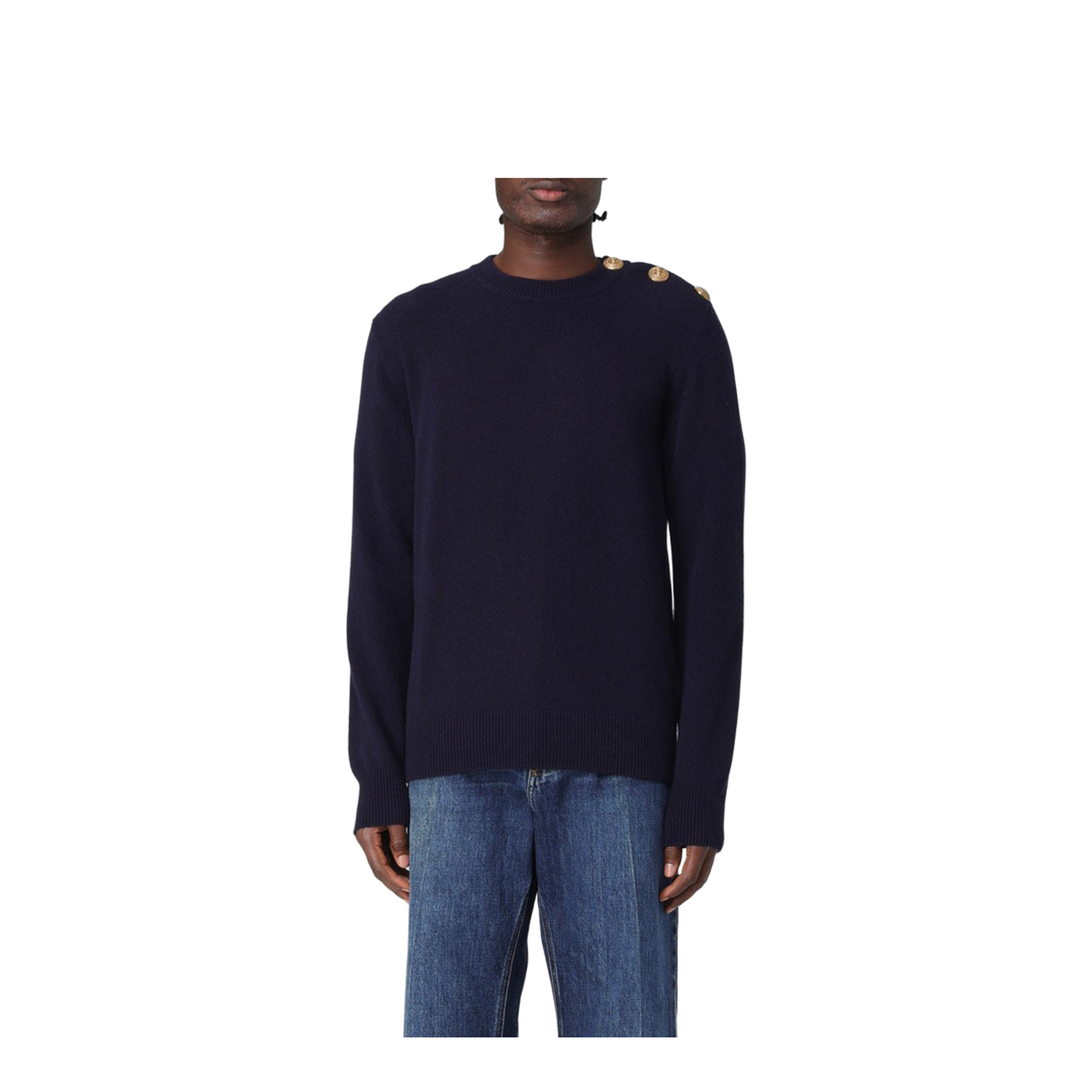 Eco-cashmere Jumper Navy