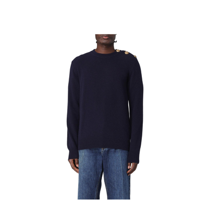 Eco-cashmere Jumper Navy