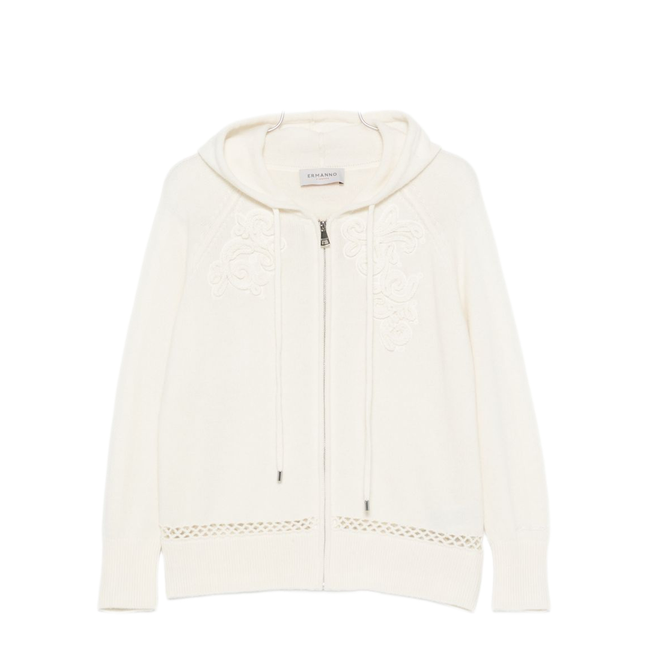 MAYFEYR - Ermanno Firenze - Sweaters White - D49EN045E54MF333
