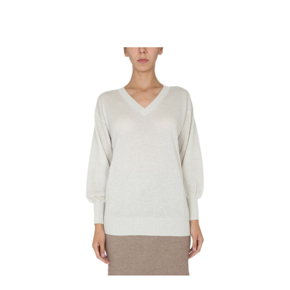 MAYFEYR - Fabiana Filippi - V Neck Jersey - MAD222W058H037VR1