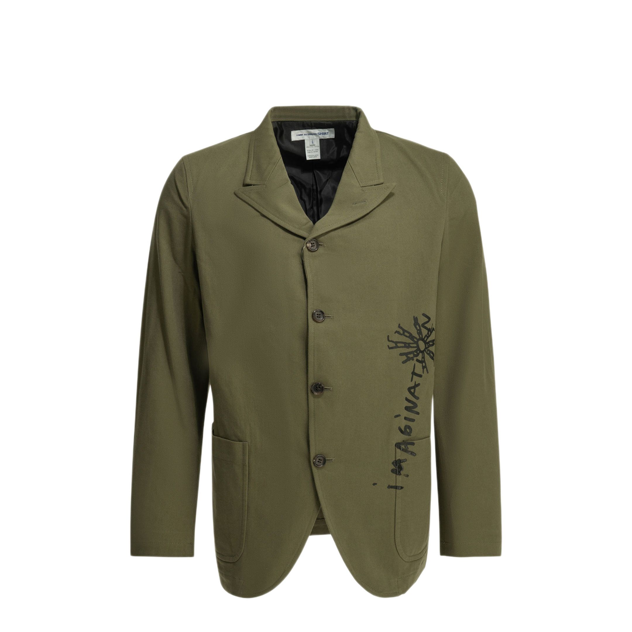 MAYFEYR - Comme Des Garcons - Printed Blazer - FQJ506S262KHAKI