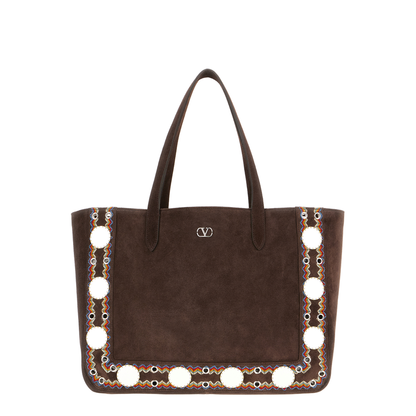 Nellcôte Suede Shopping Bag