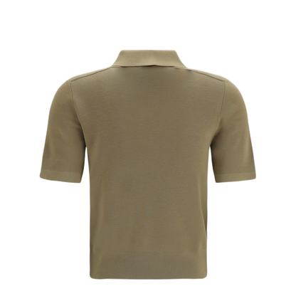 MAYFEYR - Burberry - Knit Polo With Check Trim - 8130426A3743