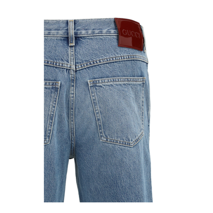 MAYFEYR - Gucci - Slim-Fit Pants In Certified Cotton Denim - 844629XDDD2