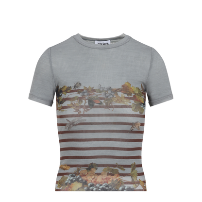 MAYFEYR - Jean Paul Gaultier - Mariniere Grape T-Shirt - 2601WTO419M014P