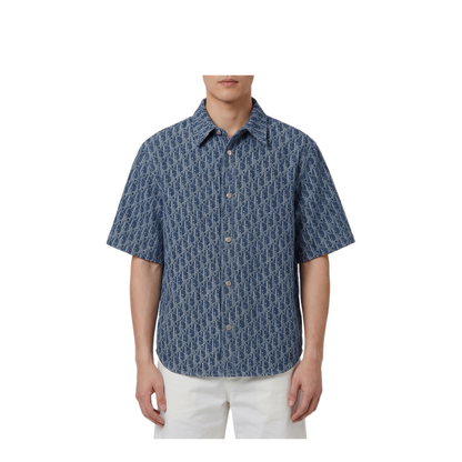 MAYFEYR - Dior - Oblique Short Sleeved Shirt - 693D597A3088580