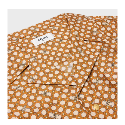 Pajama Shirt in Silk Twill