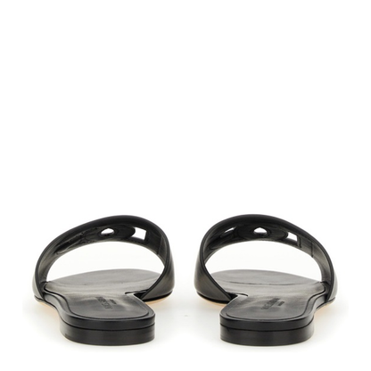 Calfskin Slides with DG Millennials Logo