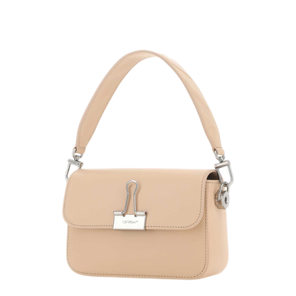 Binder Small Calf Leather Shoulder Bag - Peach Orange