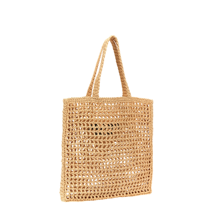 MAYFEYR - Prada - Logo Woven Fabric Shopping Bag - 1BG393VOOO2C2TF0018