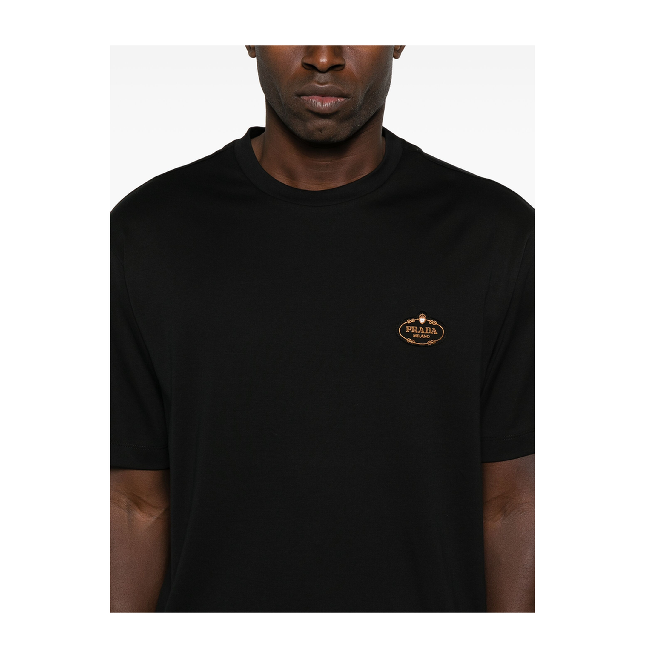 MAYFEYR - Prada - Logo-Patch T-Shirt - UJN837SWM2240F0002
