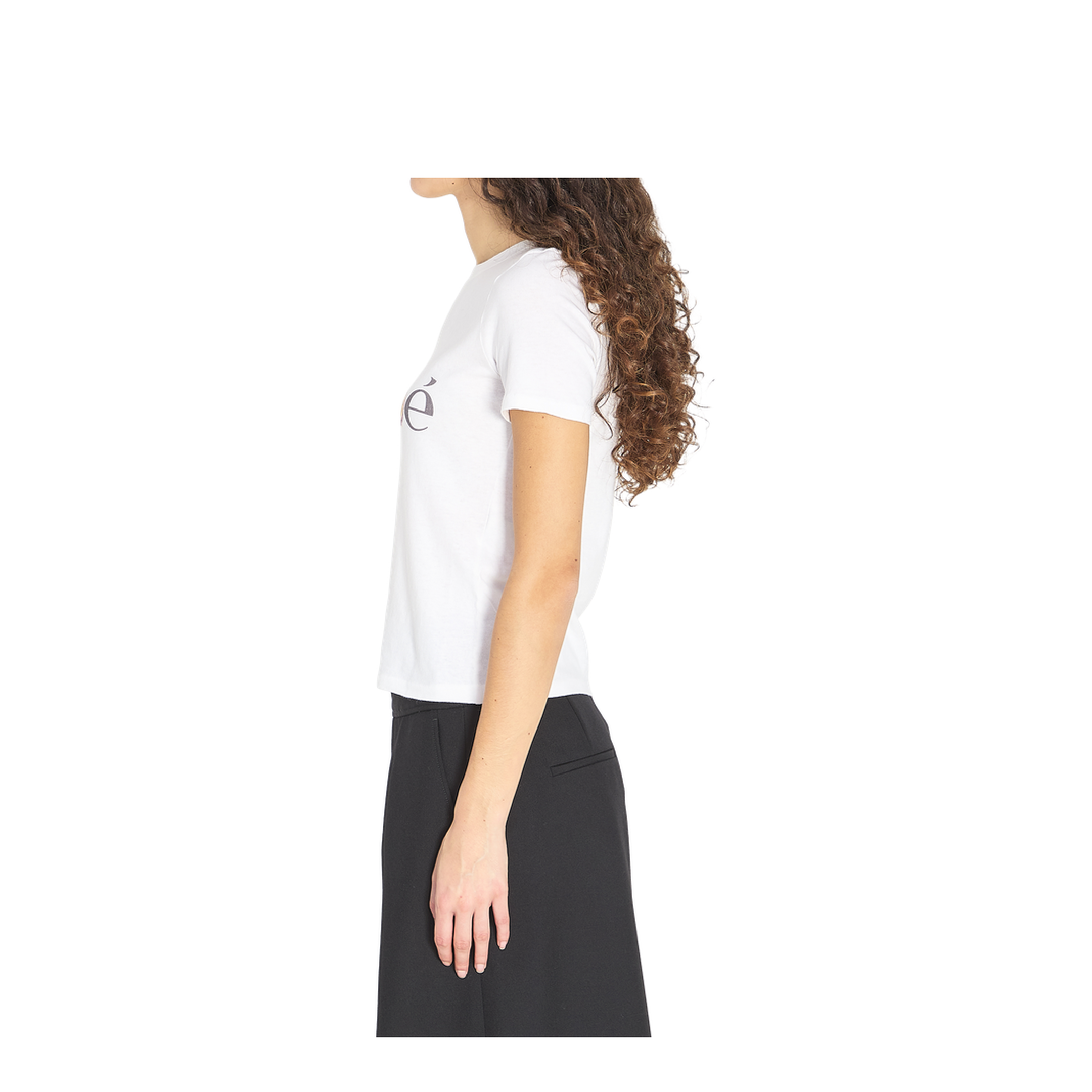 Baby Fit Logo T-Shirt in Cotton Jersey White