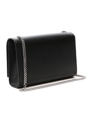 Kate Medium Shoulder Bag, Silver Hardware