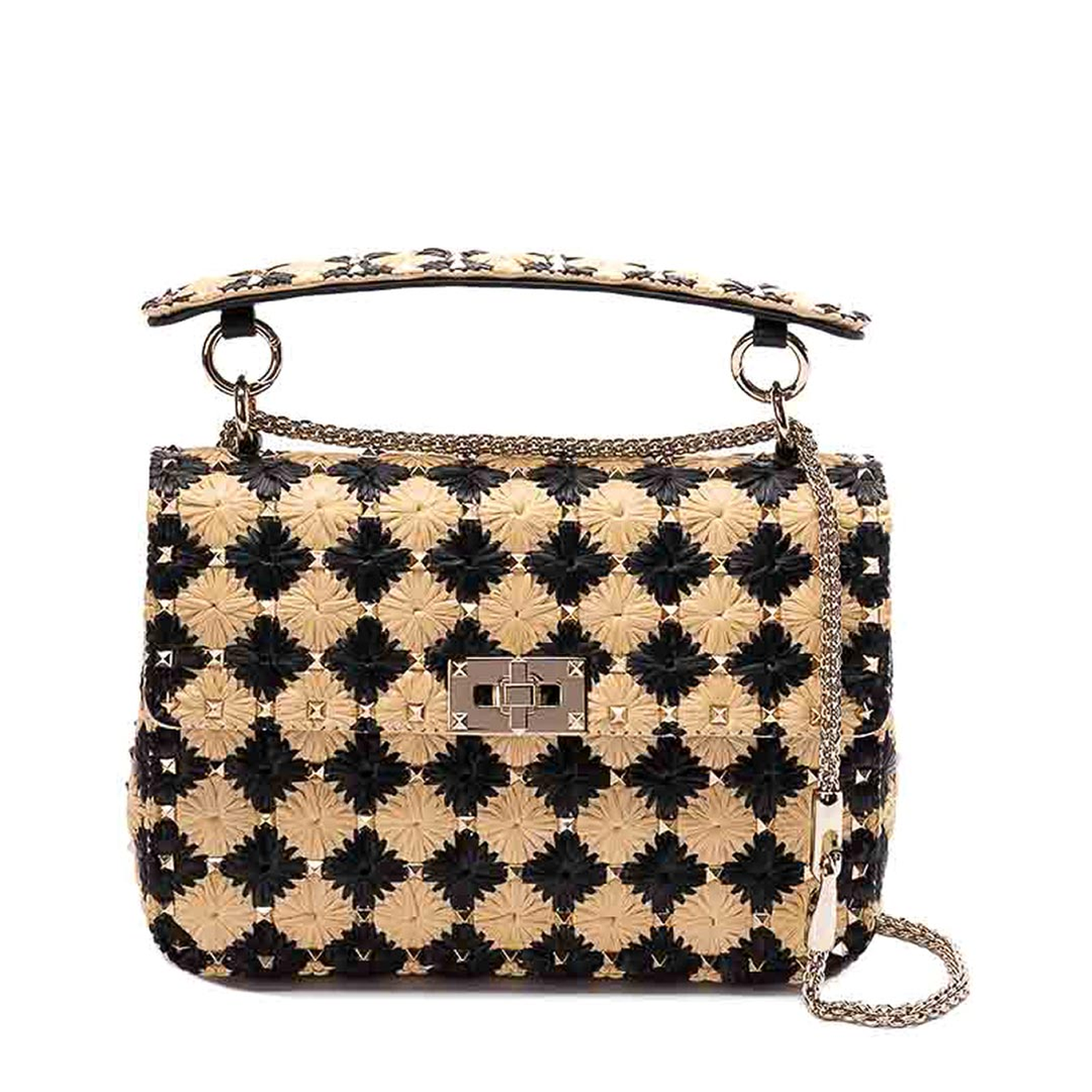 Rockstud Spike Medium Shoulder Bag