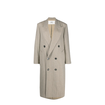 Beige Wool Coat