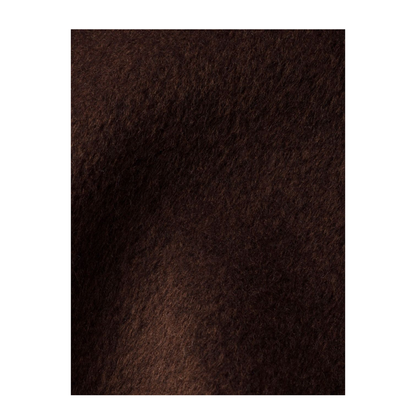 Brown Silk and Cashmere Scarf