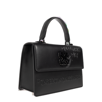 Jitney 1.4 Top Handle Bags Leather Black