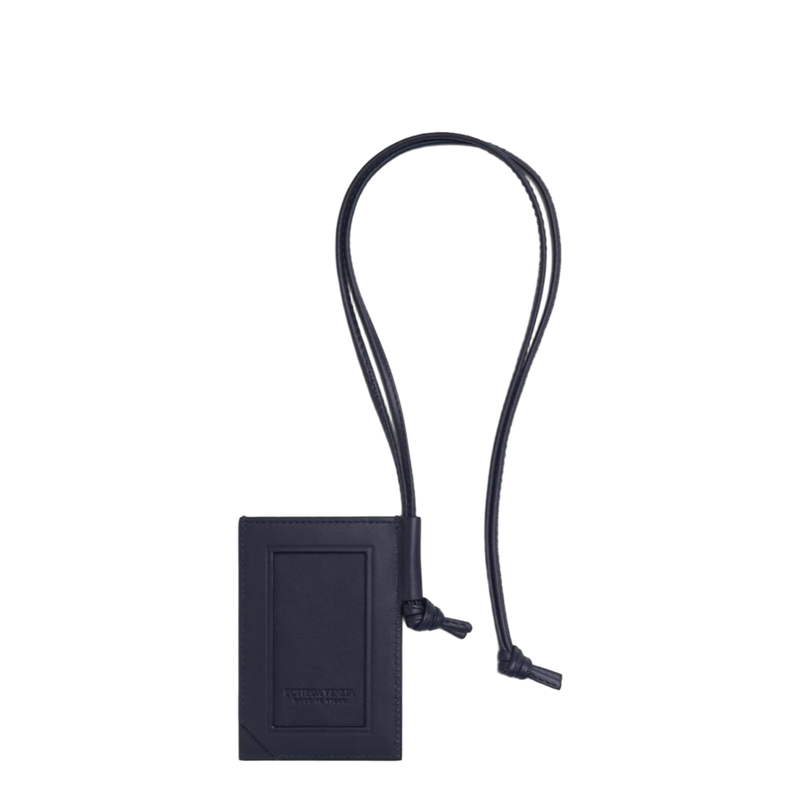 Intrecciato Calfskin Badge Holder