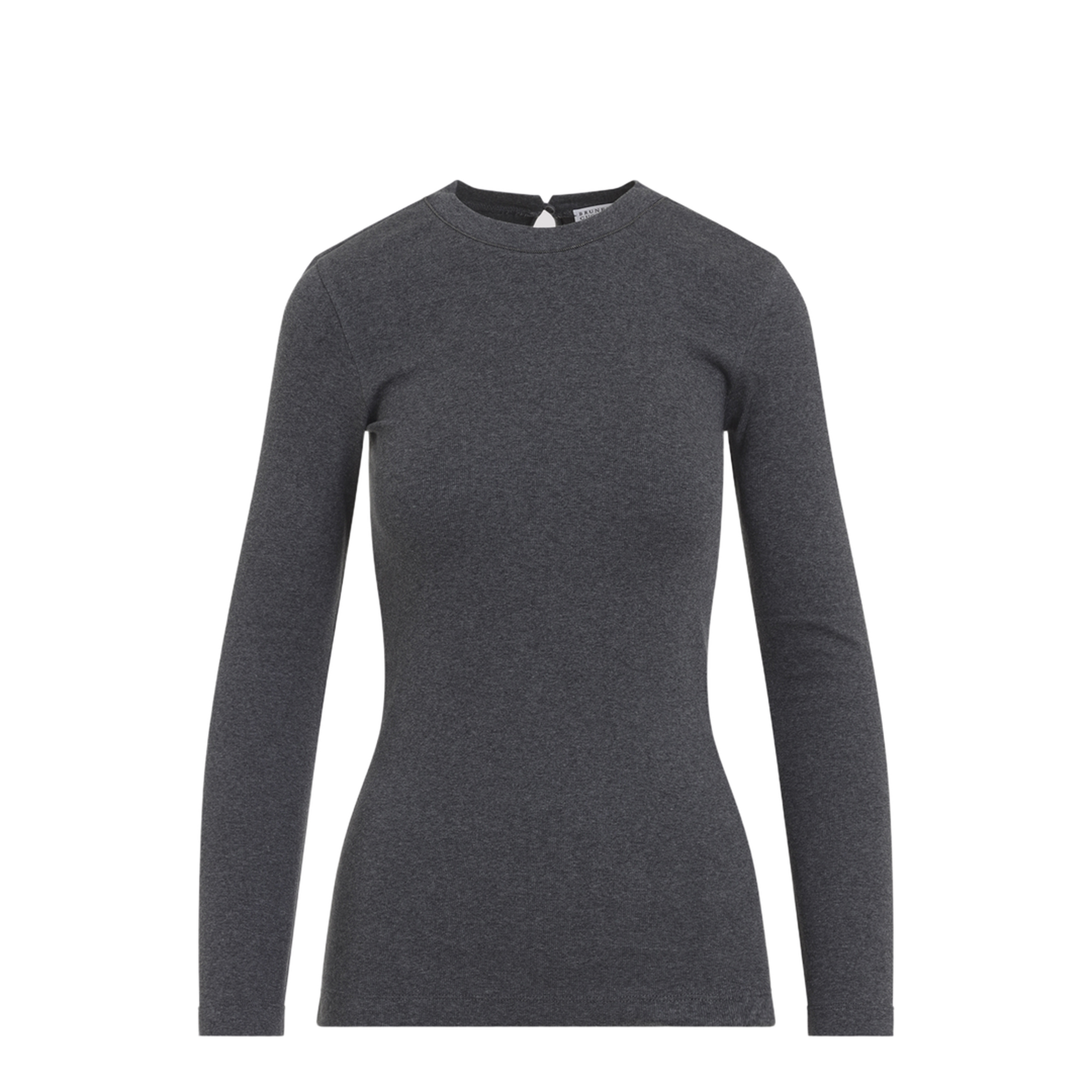 MAYFEYR - Brunello Cucinelli - L/S Rib T-Shirt - M0TC8BJ300