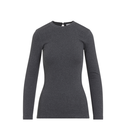 MAYFEYR - Brunello Cucinelli - L/S Rib T-Shirt - M0TC8BJ300