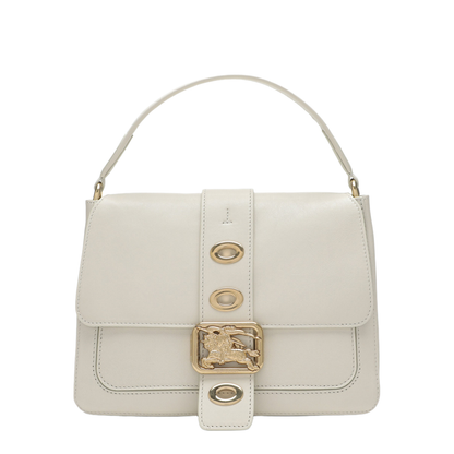 MAYFEYR - Burberry - Small Rider Shoulder Bag In Beige Lambskin - 8125210176067B7348