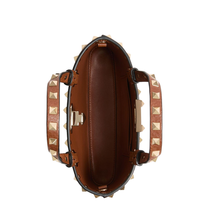 Rockstud Leather Mini Bag