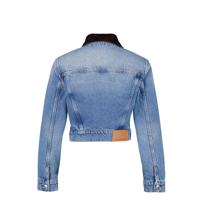 Cropped Denim Jacket for Women