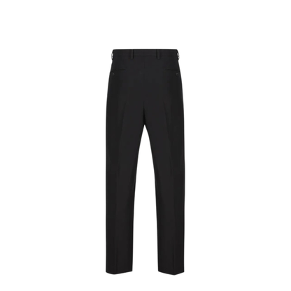 MAYFEYR - Prada - Charm-Detail Cotton Tapered Trousers - UP0419SOOO19AMF0002