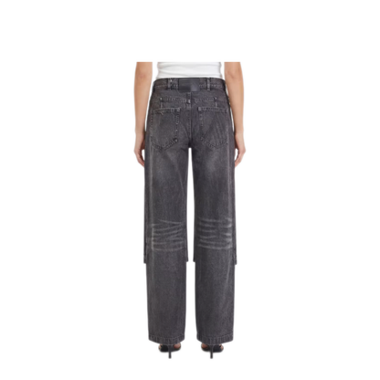 MAYFEYR - The Attico - Long Pant Overdyed Treated Cotton Gabardine - 260WCP00294CCC129WS414