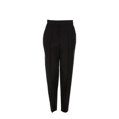 High-rise Trousers - Black