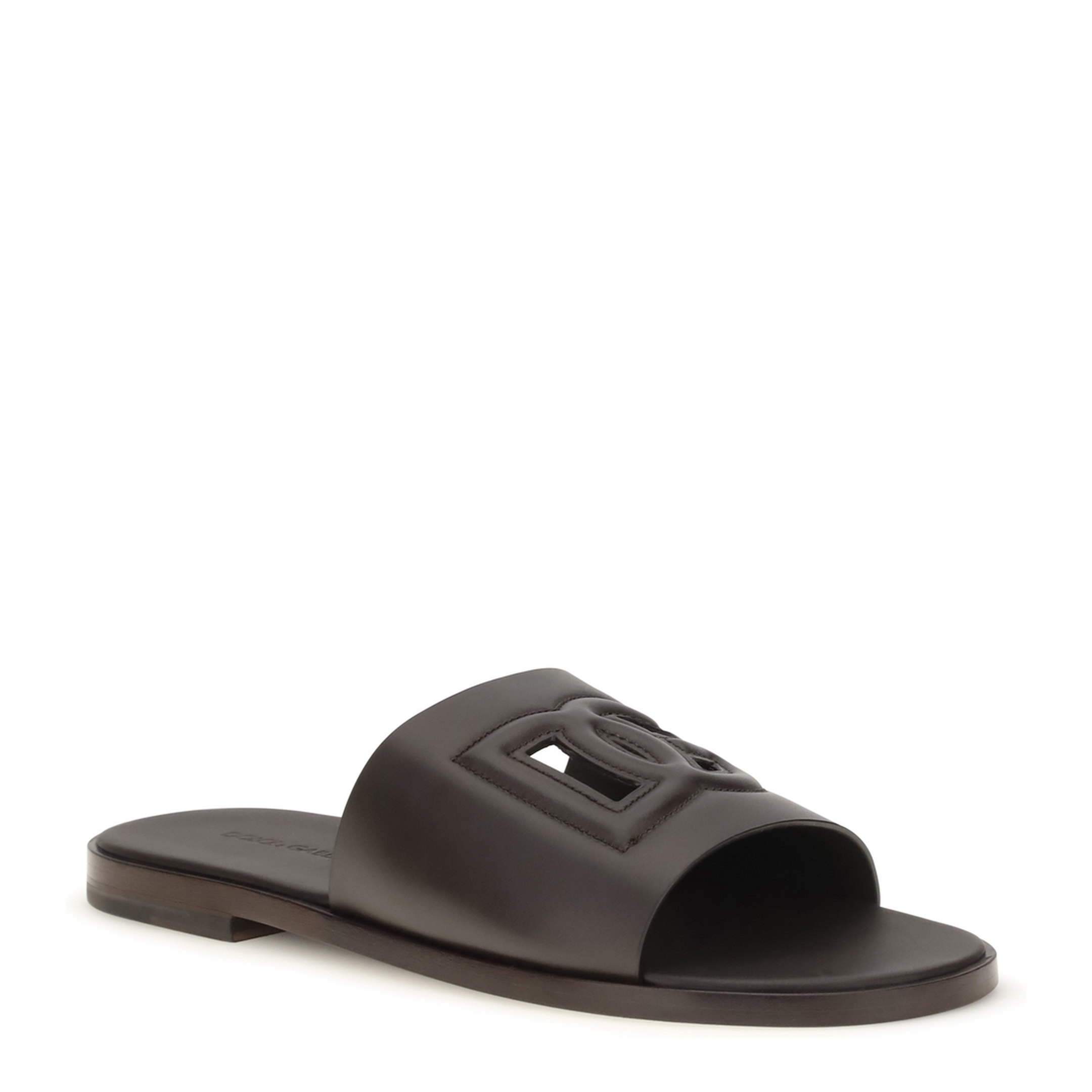 MAYFEYR - Dolce & Gabbana - Embossed Logo Sandals - A80397A03638H042