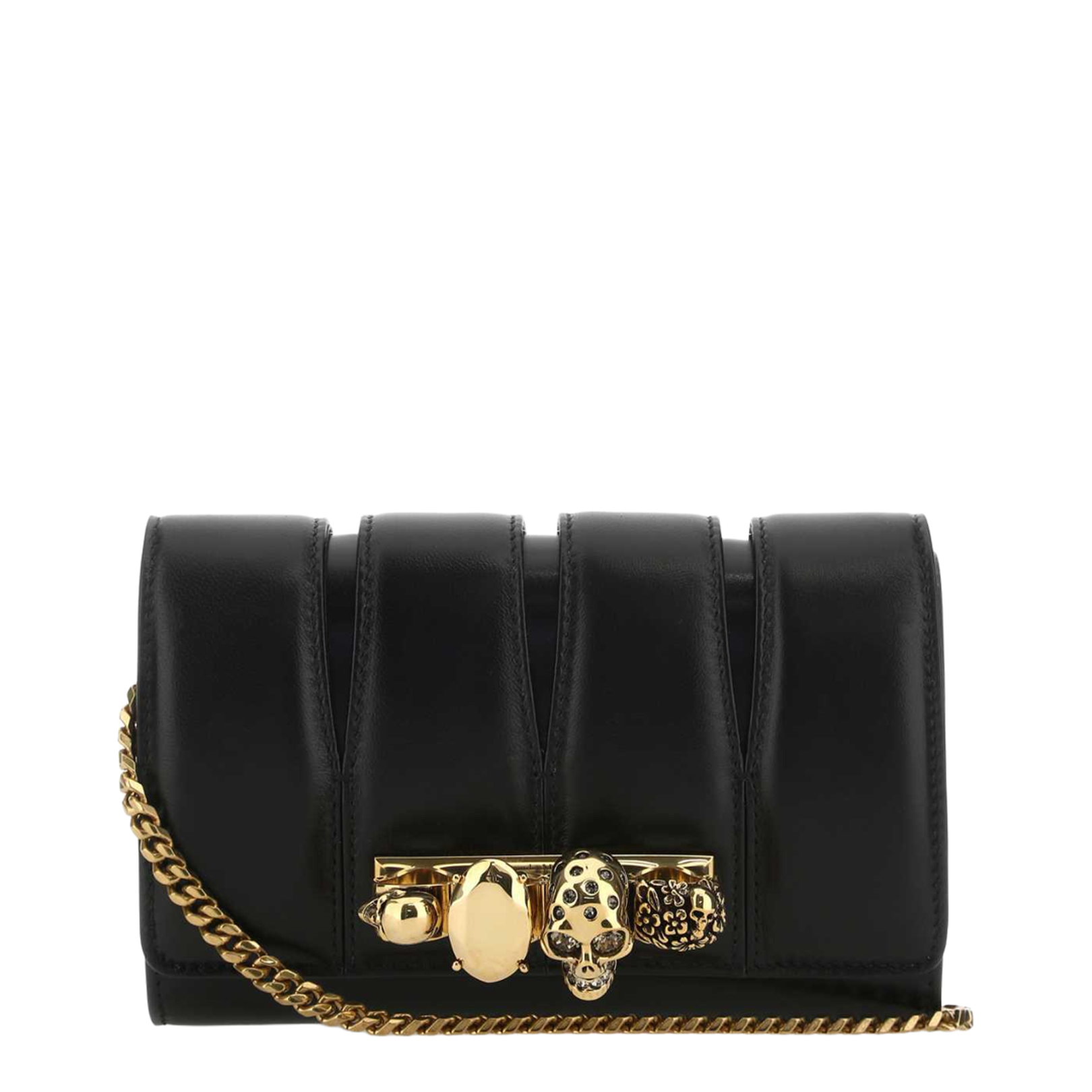 Slash Leather Clutch Bag