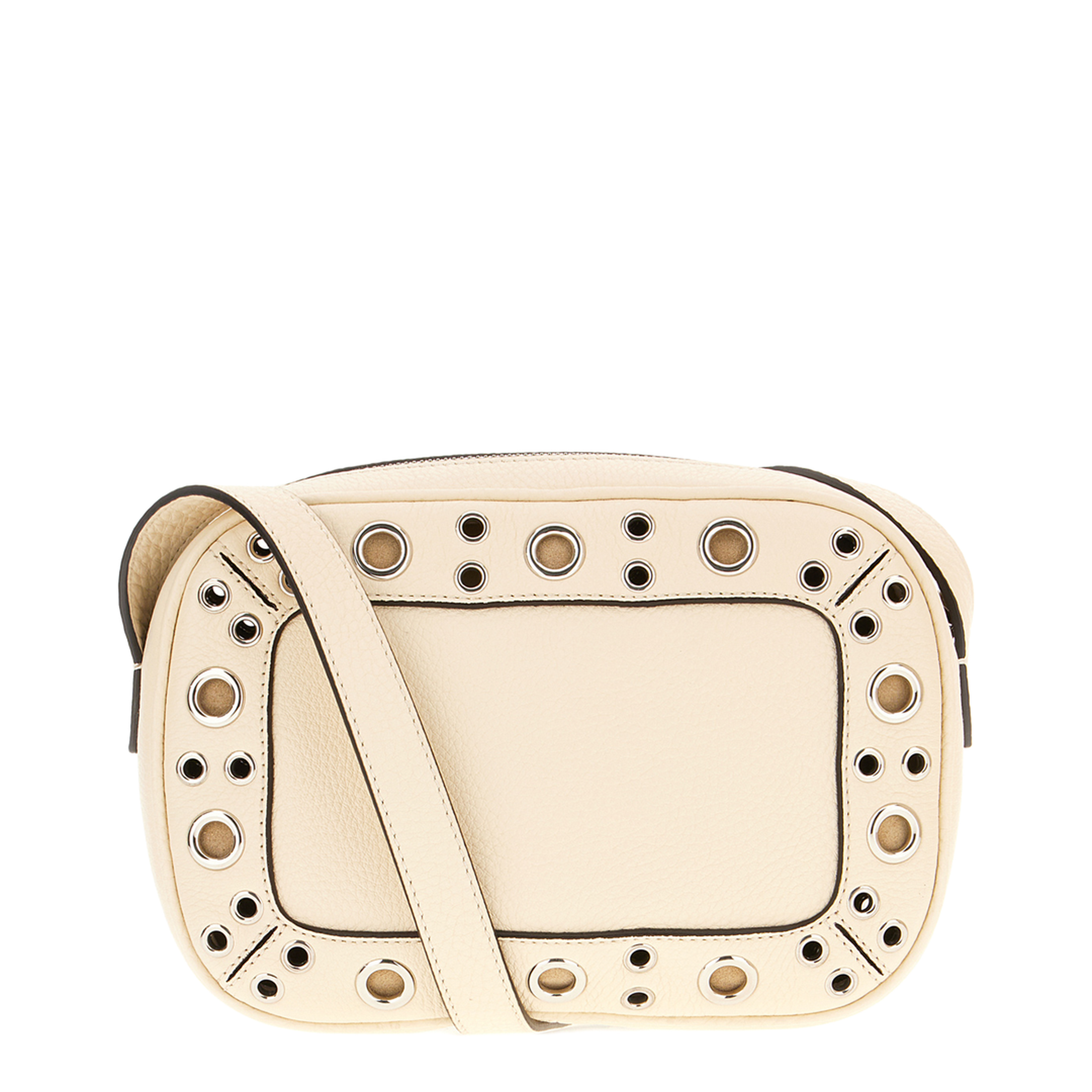 Ivory Leather Nellcôte Crossbody Bag