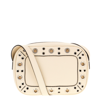 Ivory Leather Nellcôte Crossbody Bag