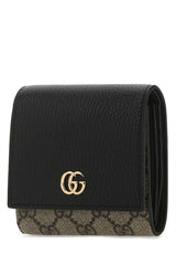 GG Marmont Medium Wallet, Gold Hardware