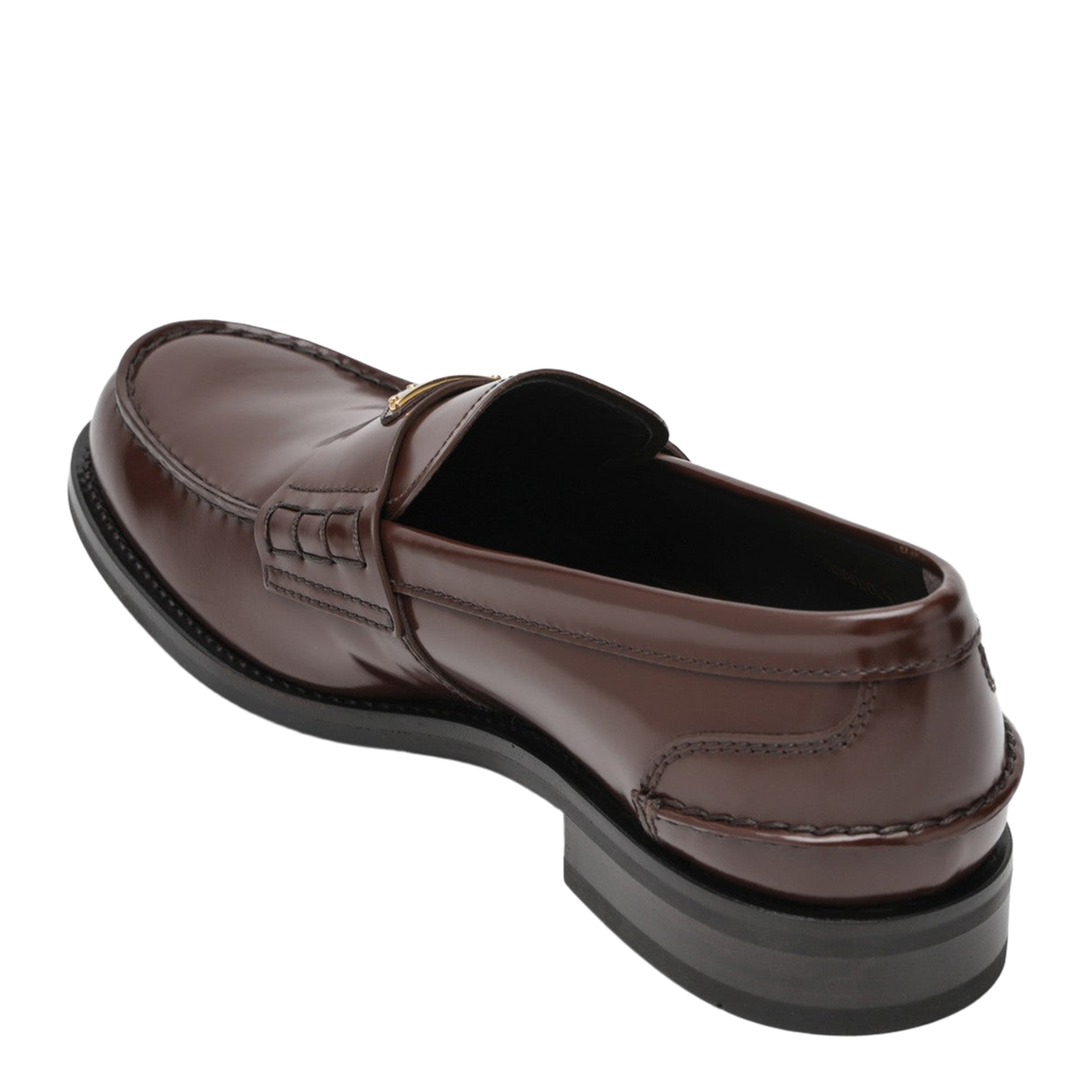 Logo Loafers - Brown