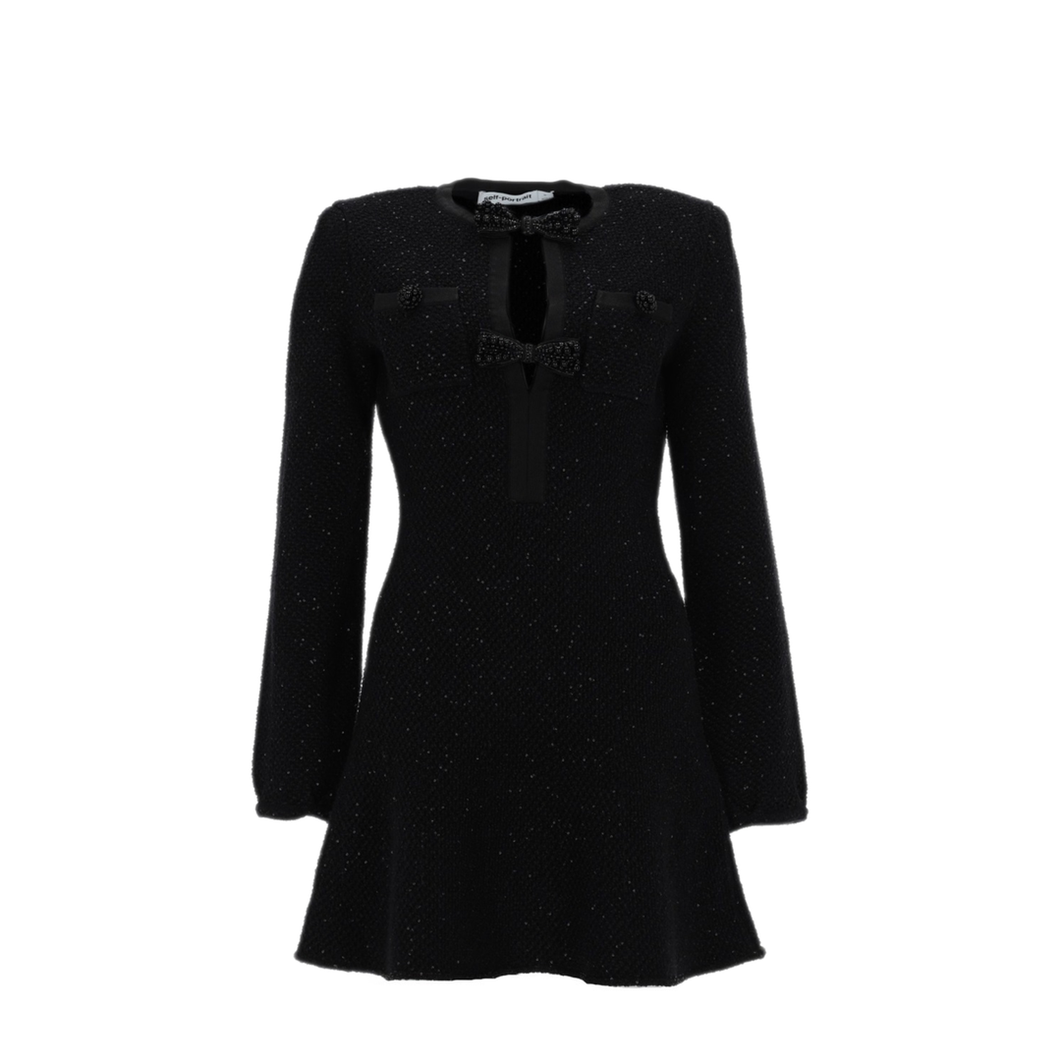 MAYFEYR - Self Portrait - Mini Dress With Cut Out - RS26210SBBLACK